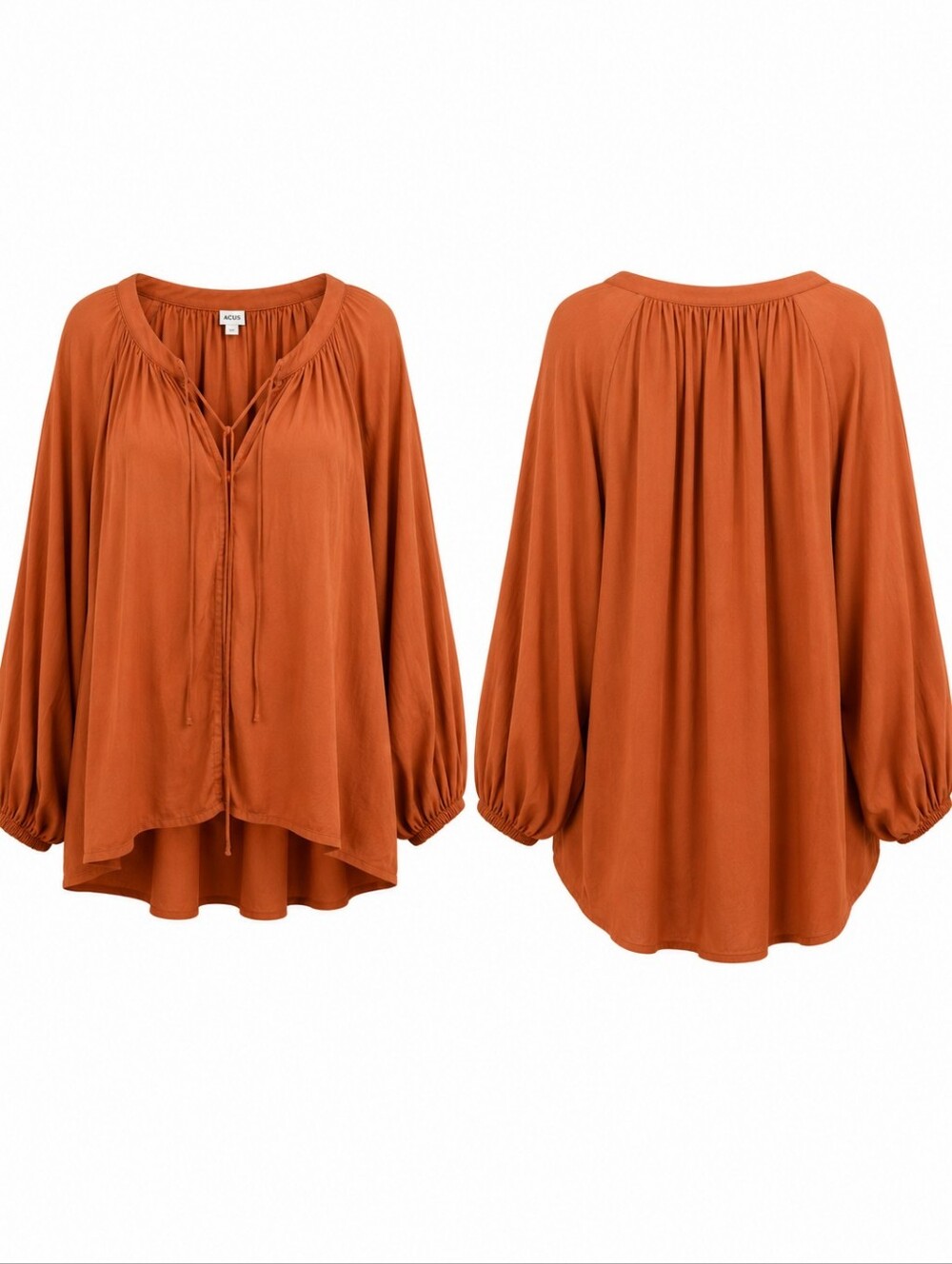 A New Day Linen Top XXL | Relaxed Boho Casual | Lightweight Natural|Like New - Picture 4 of 8